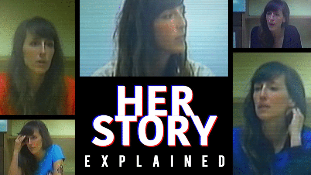 Her Story “Parçaları birleştir, hikâyeyi çöz ve gerçeği keşfet.”